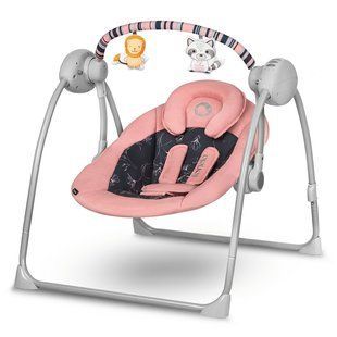 Детское кресло-качалка Lionelo RUBEN PINK BABY 52404296 фото