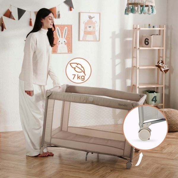 Манеж Lionelo AMELIE BEIGE SAND 121150746 фото